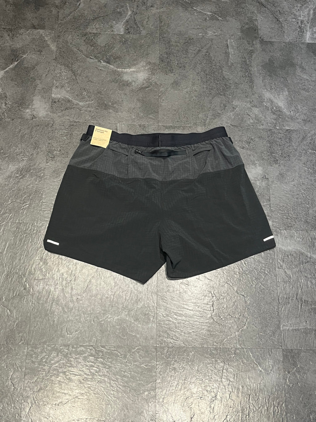 Black Nike Men’s Dri Fit Trail 5” Brief Lined Running Shorts