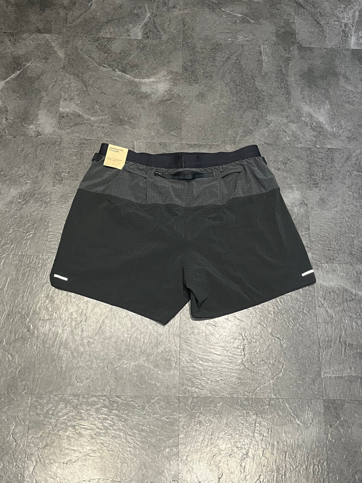 Black Nike Men’s Dri Fit Trail 5” Brief Lined Running Shorts