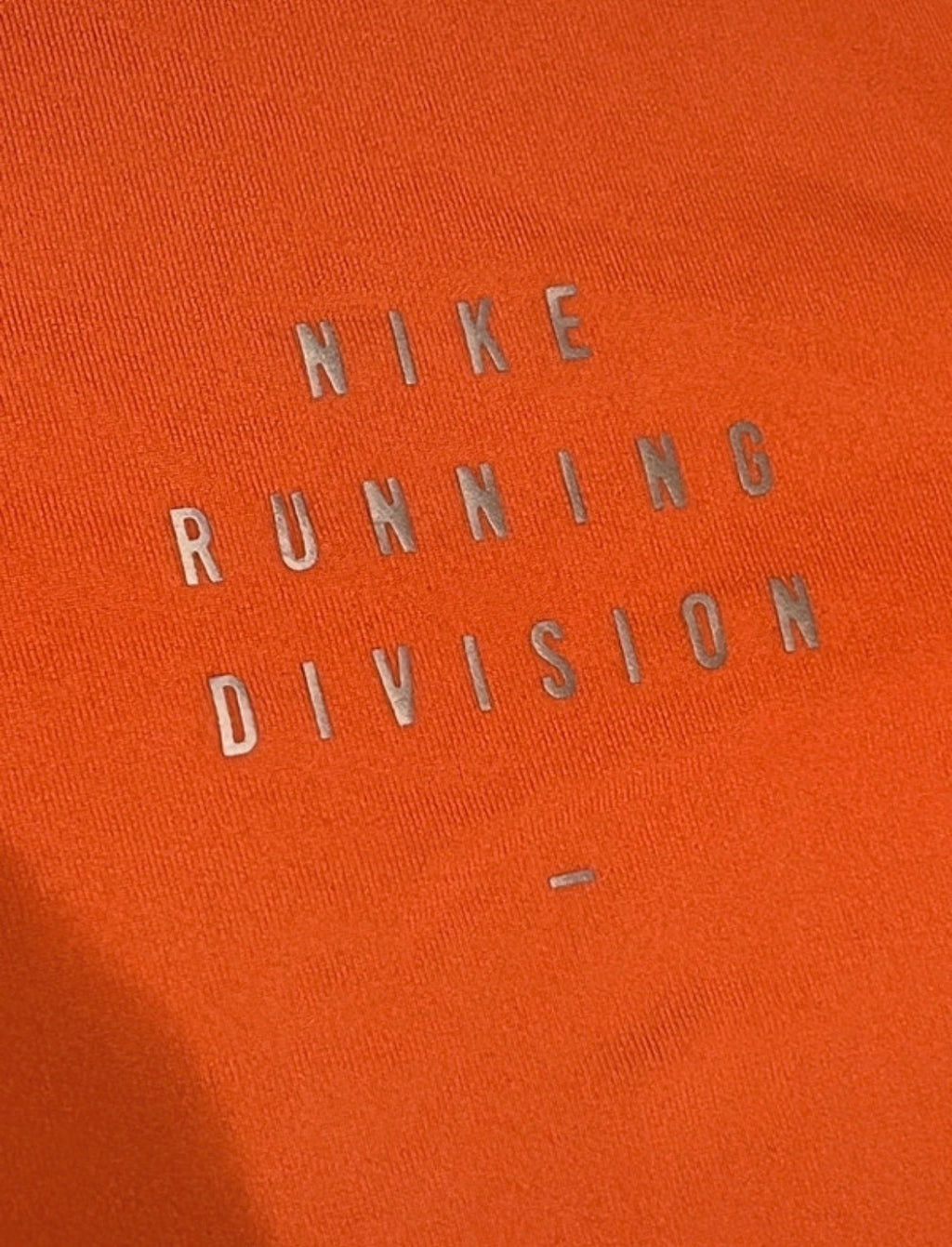 Orange Nike Men’s Dri Fit Rise 365 Running Division T Shirt