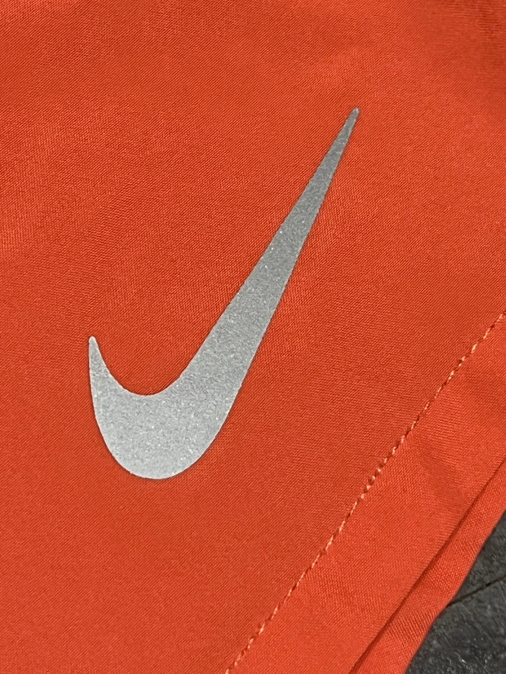Orange Nike Men’s Dri Fit Running Division 5” Brief Lined Running Shorts