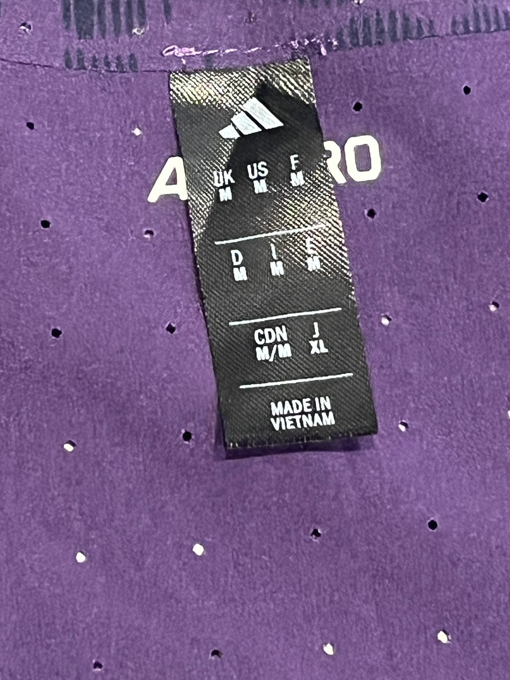 Purple Adidas Adizero Men’s Promo Racing Singlet