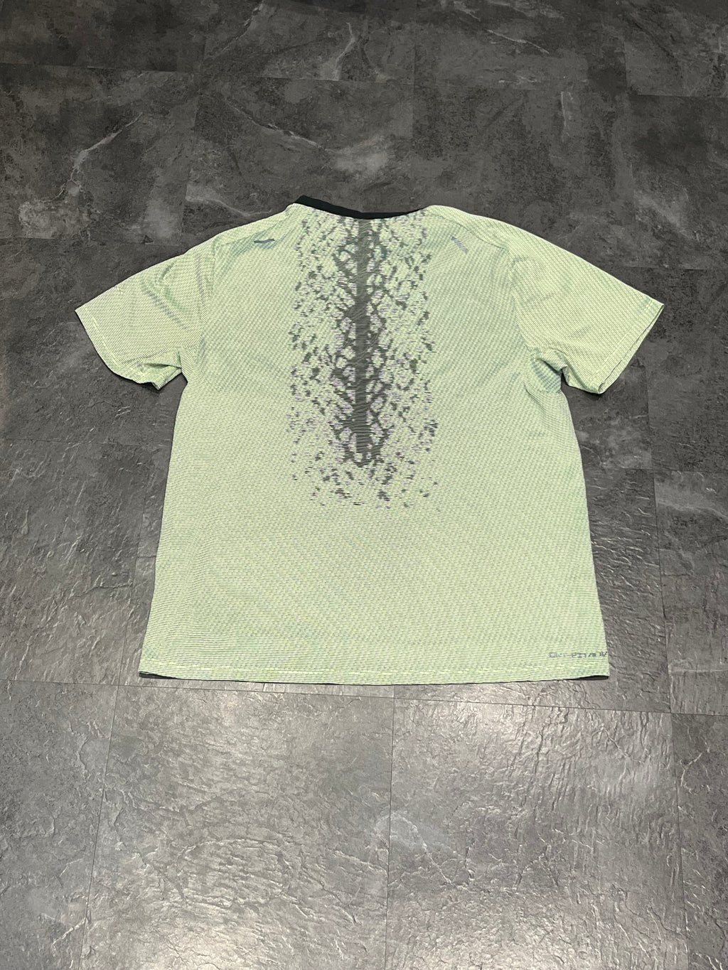 Green & Purple Nike Men’s Dri Fit ADV Running Division T Shirt