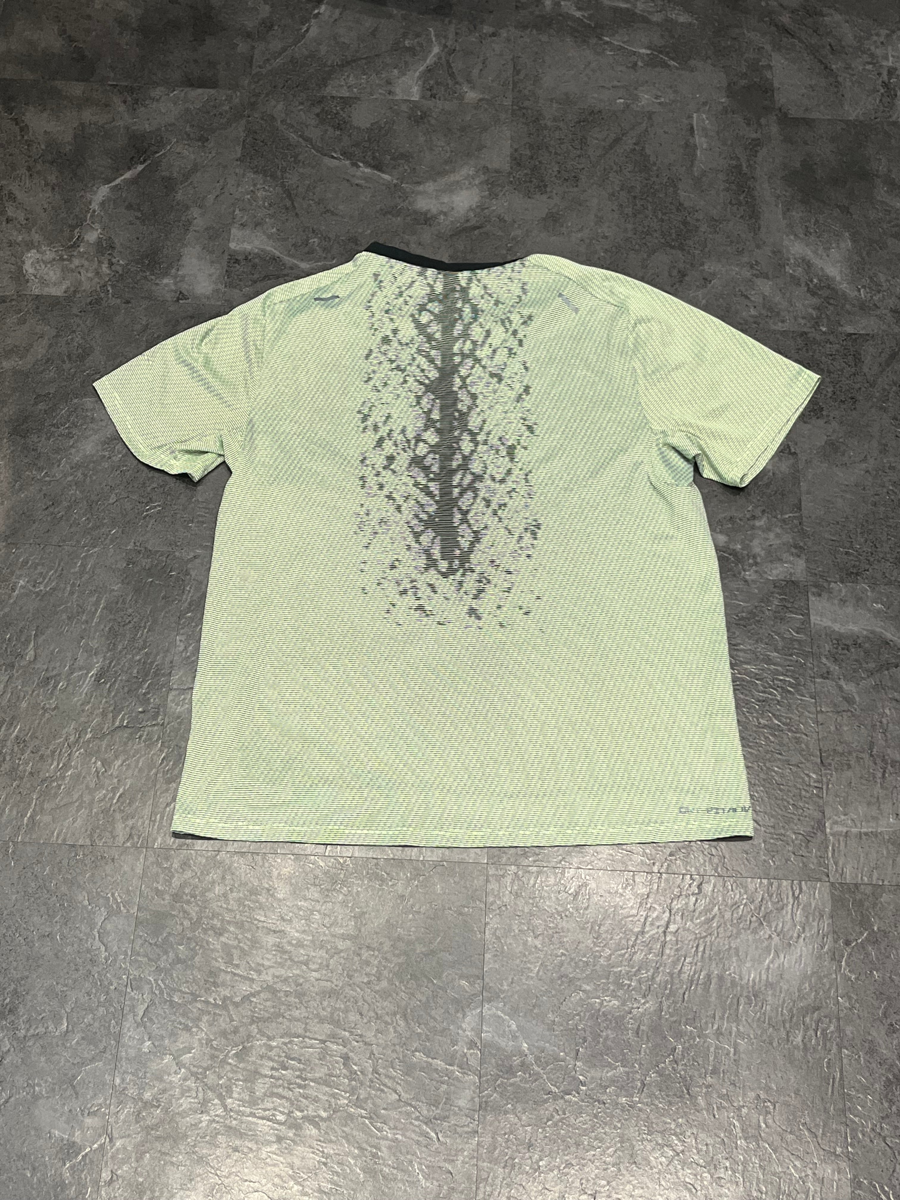 Green & Purple Nike Men’s Dri Fit ADV Running Division T Shirt