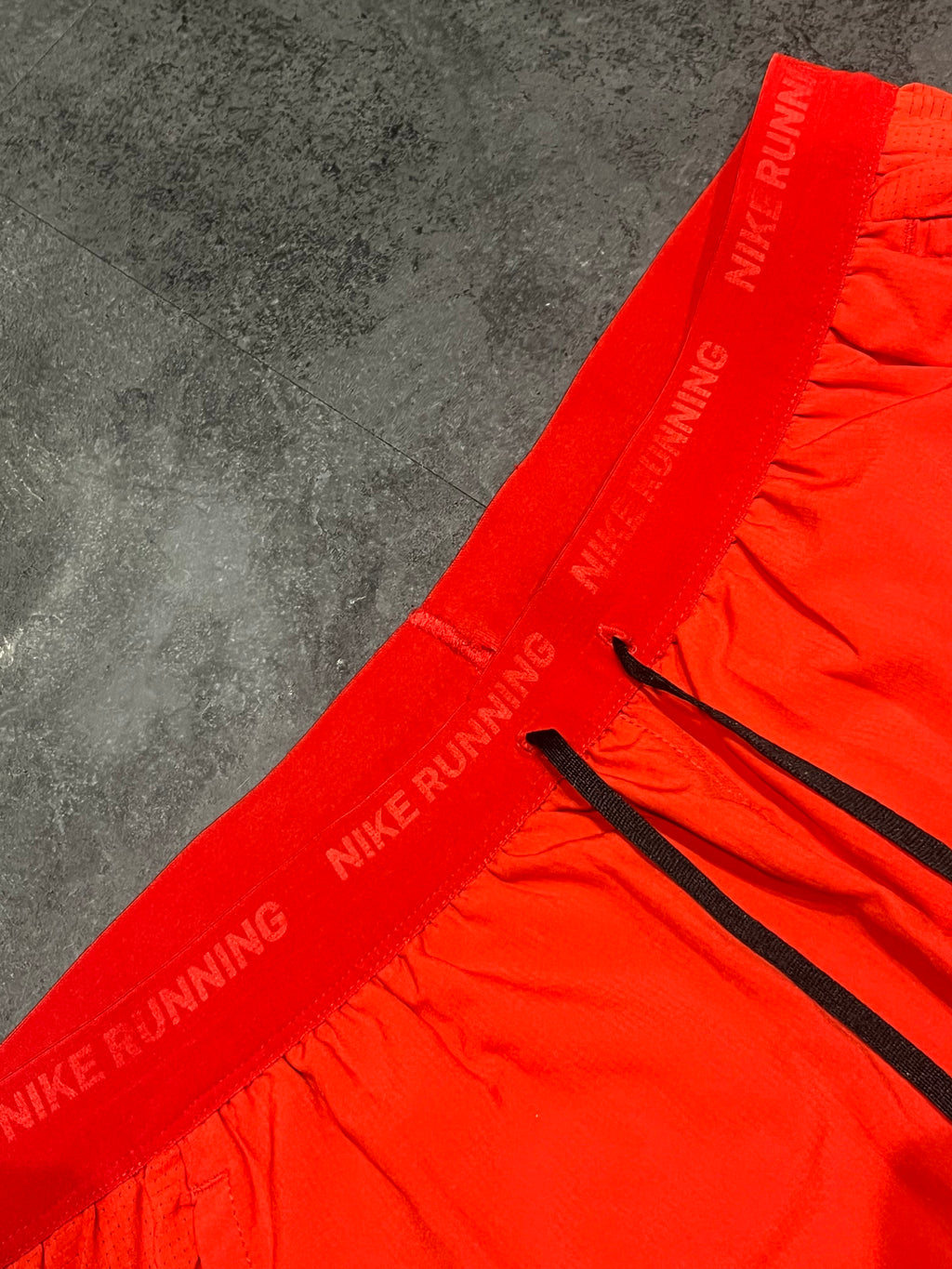 Red Nike Men’s Dri Fit Flex Stride 5” Brief Lined Running Shorts