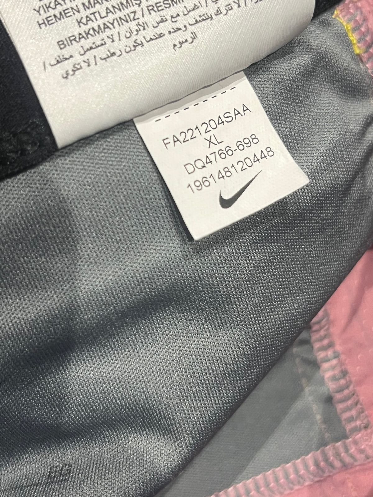 Pink/Black Nike Men’s Dri Fit Stride D.Y.E 7” Running Shorts