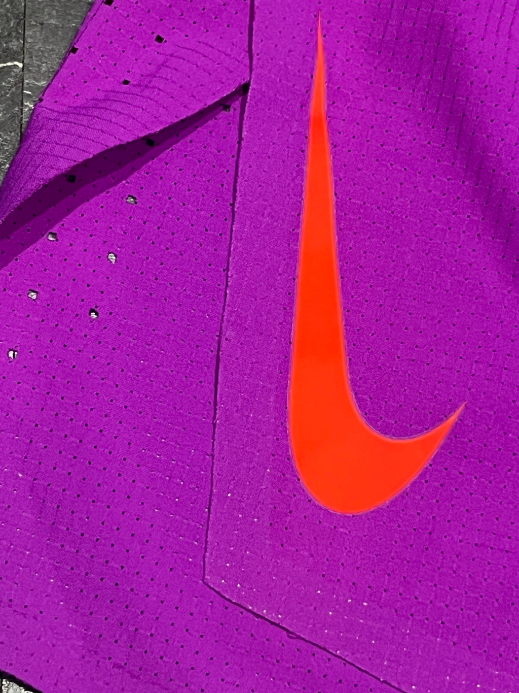 Purple Nike Men’s Dri Fit ADV Aeroswift 2” Racing Split Shorts