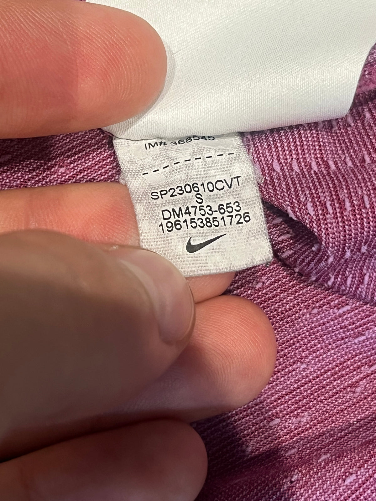Pink/Purple Nike Men’s Dri Fit ADV Running T Shirt