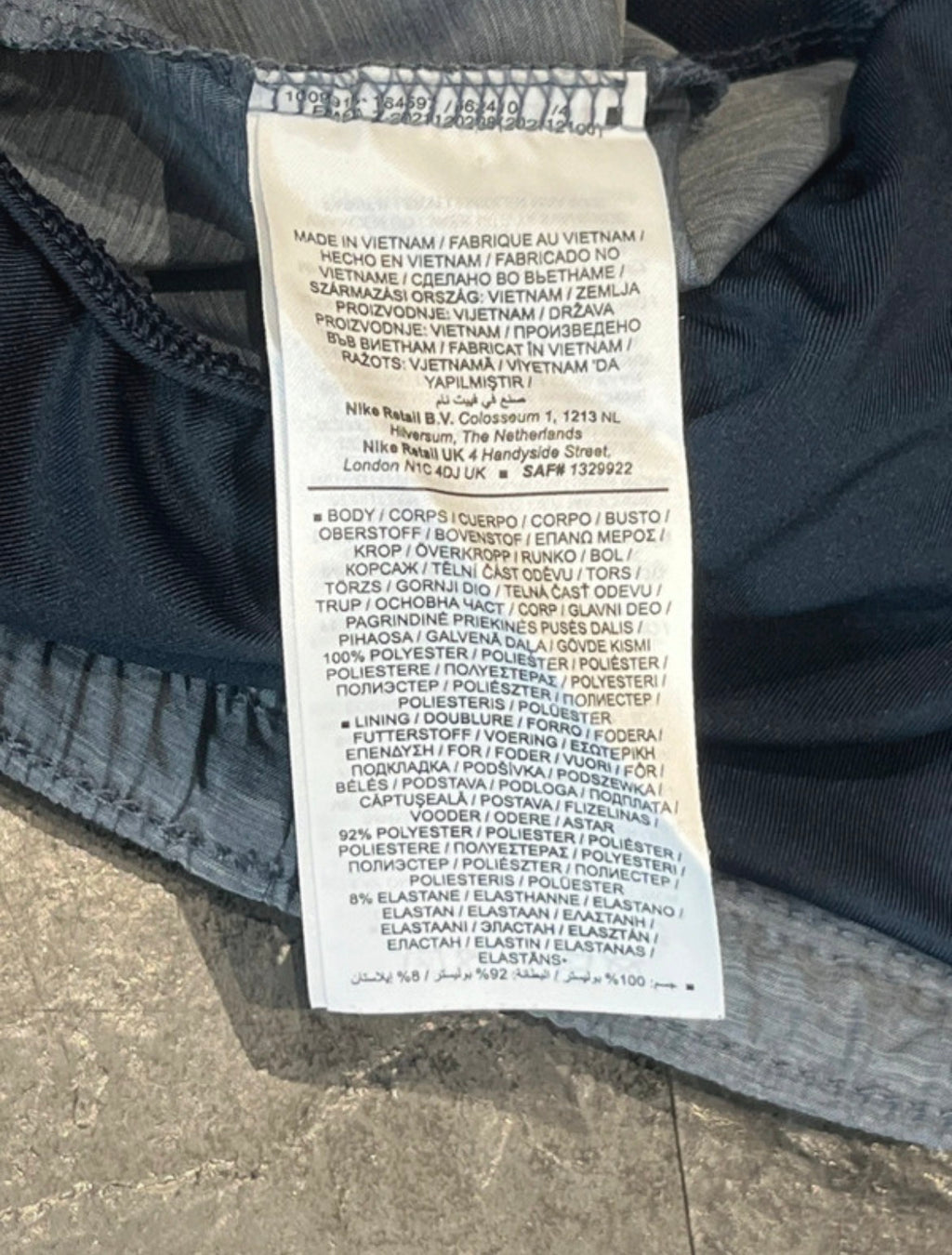 Light Blue Nike Mens Dri Fit Challenger 7” Running Shorts