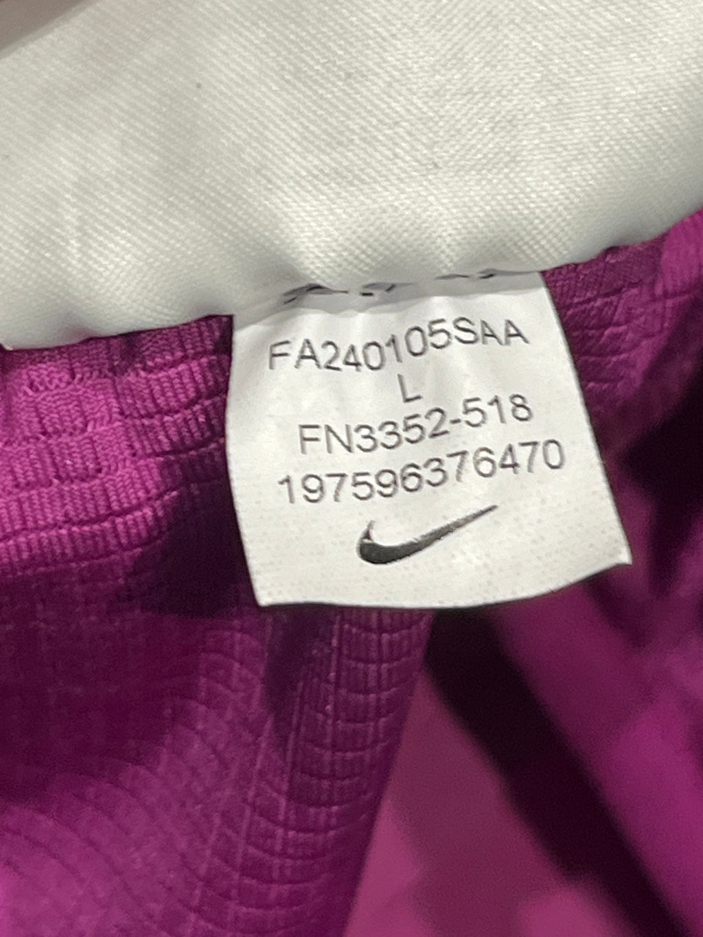 Purple Nike Men’s Dri Fit ADV Aeroswift 4” Racing Split Shorts