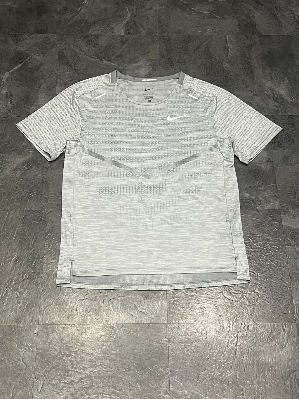Grey Nike Men’s Dri Fit ADV Running T Shirt