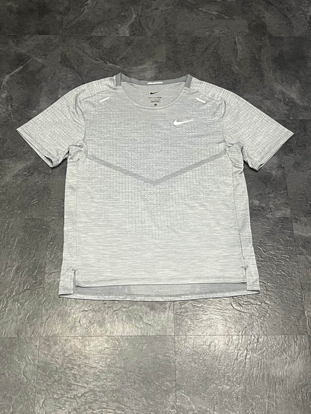 Grey Nike Men’s Dri Fit ADV Running T Shirt
