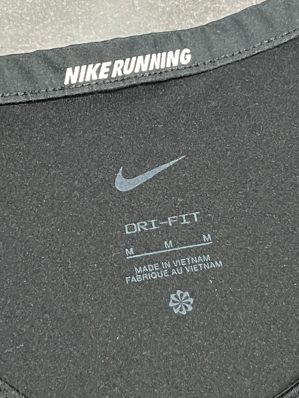 Black Nike Men’s Dri Fit Rise 365 Running Singlet