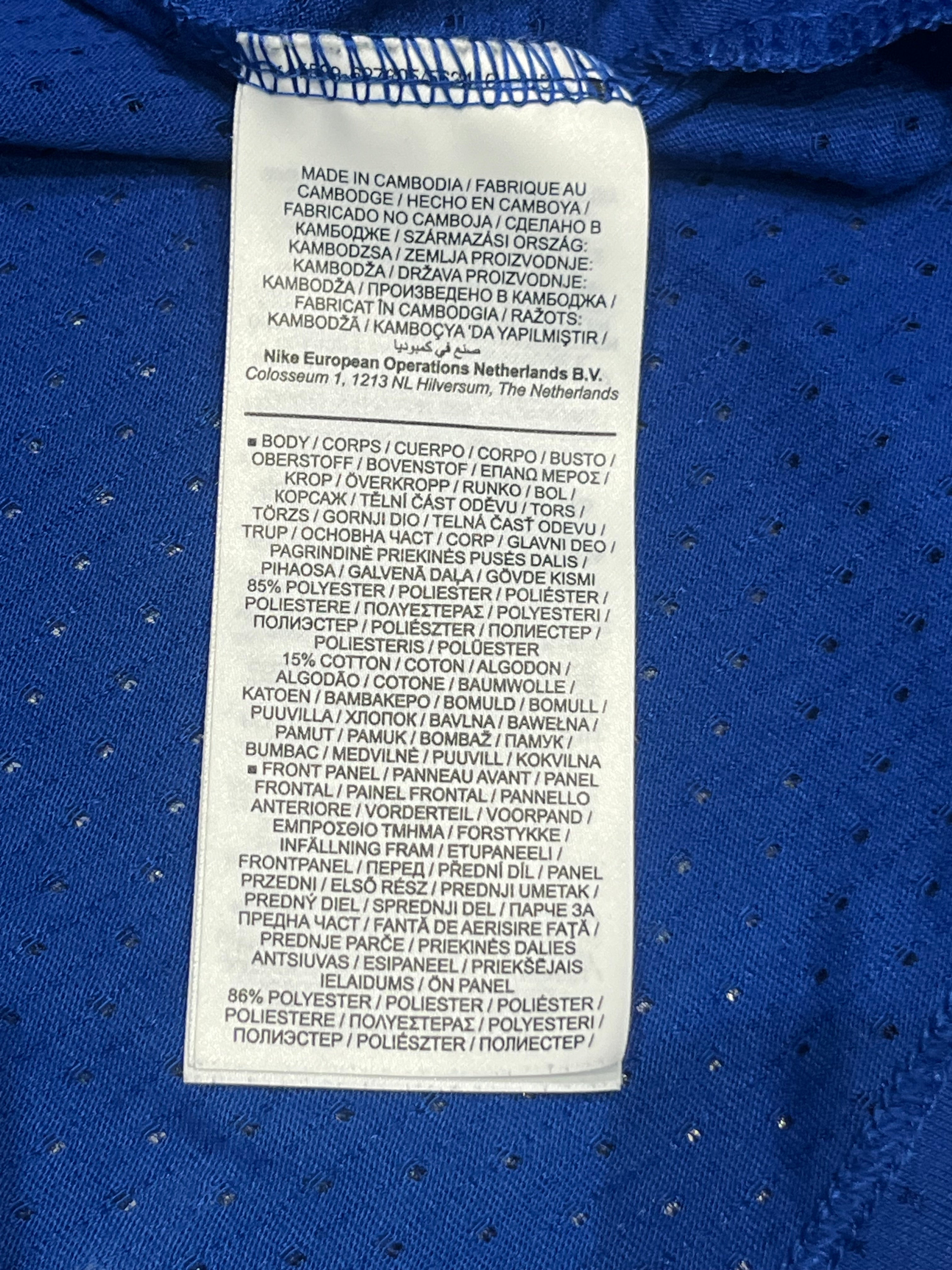 Blue Nike Men’s Dri Fit Miler Running Singlet