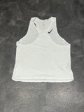 White & Black Nike Men’s Dri Fit ADV Aeroswift Racing Singlet