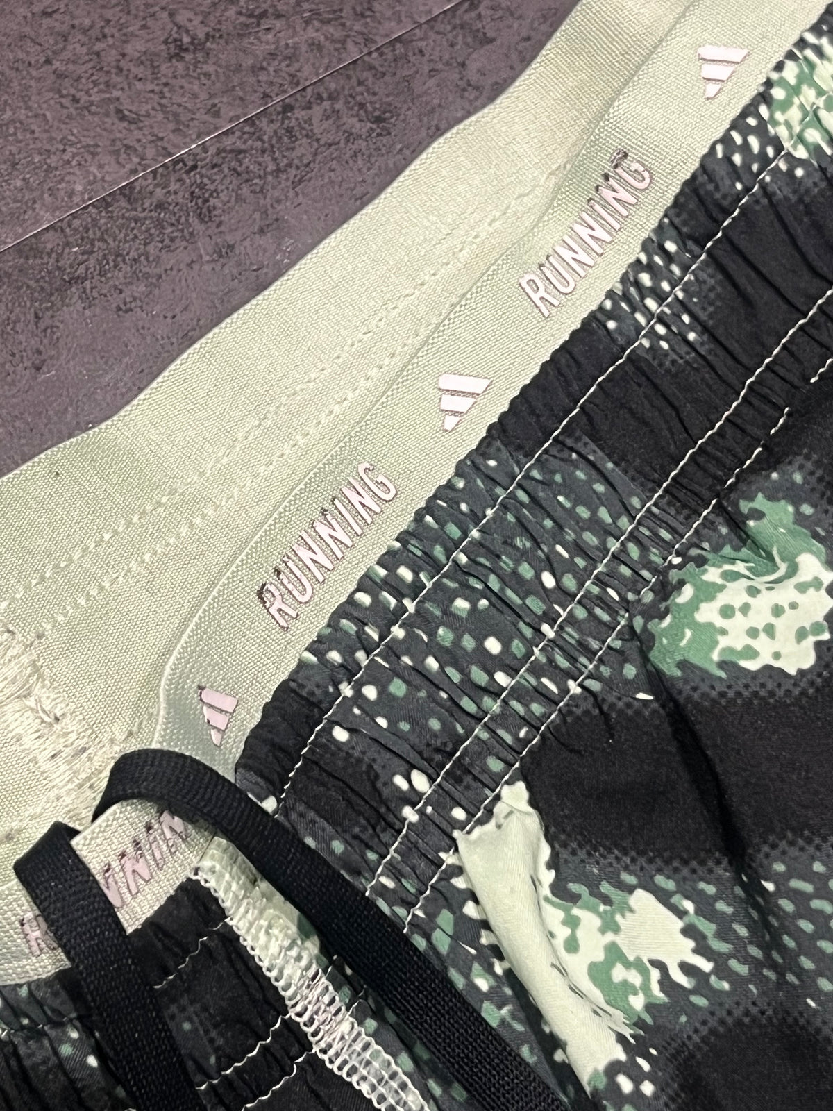 Striking Green Adidas Men’s Aeroready Own The Run 7” Brief Lined Running Shorts