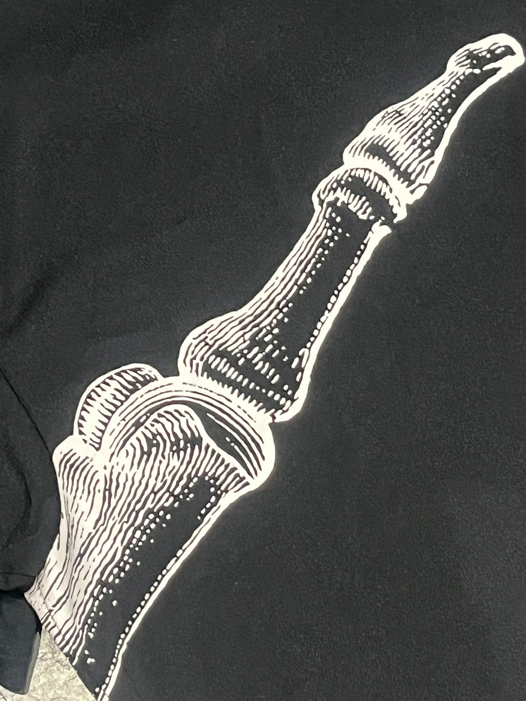 Black & White Nike Men’s Dri Fit Running Division “Bone” T Shirt