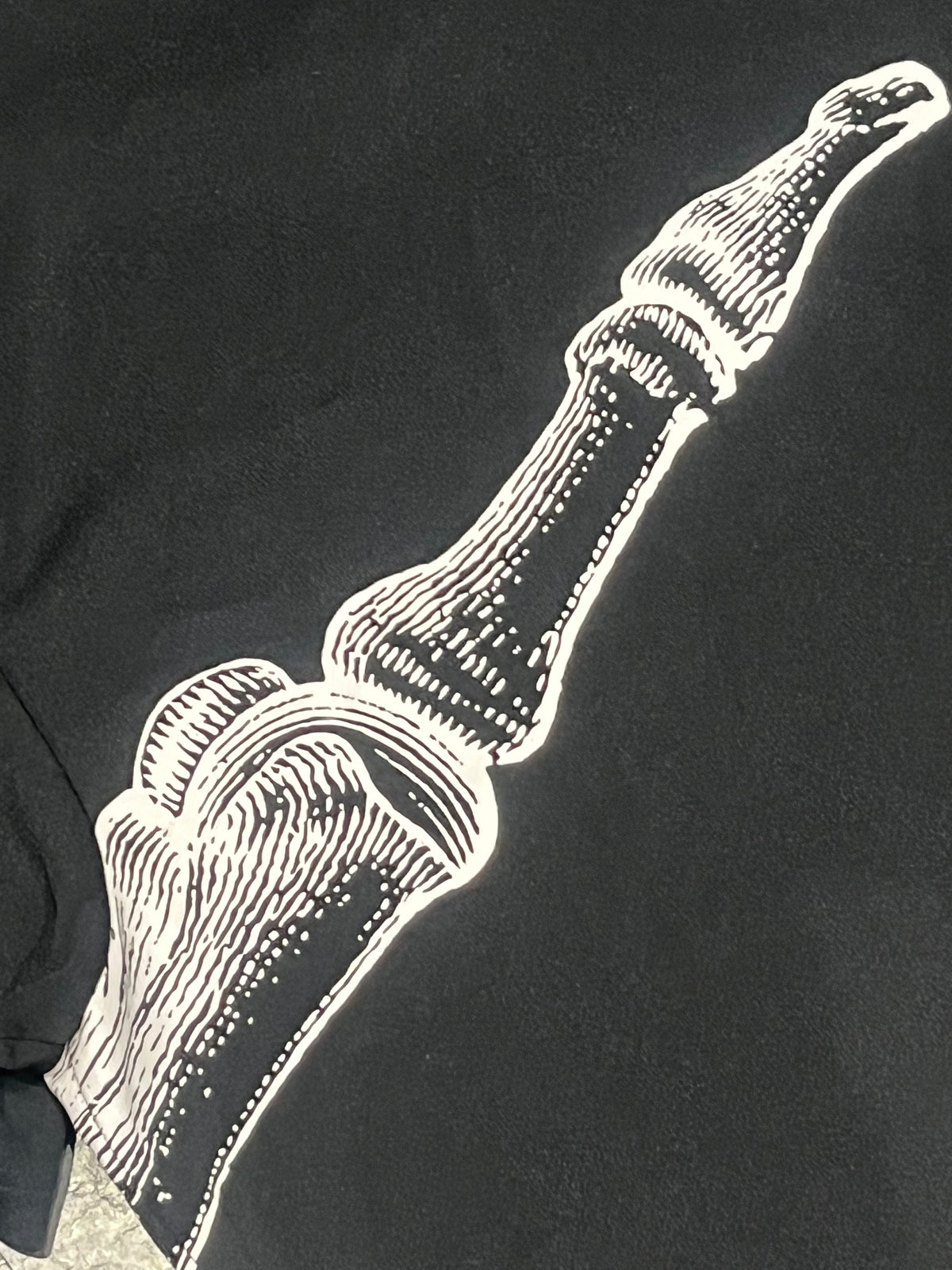Black & White Nike Men’s Dri Fit Running Division “Bone” T Shirt