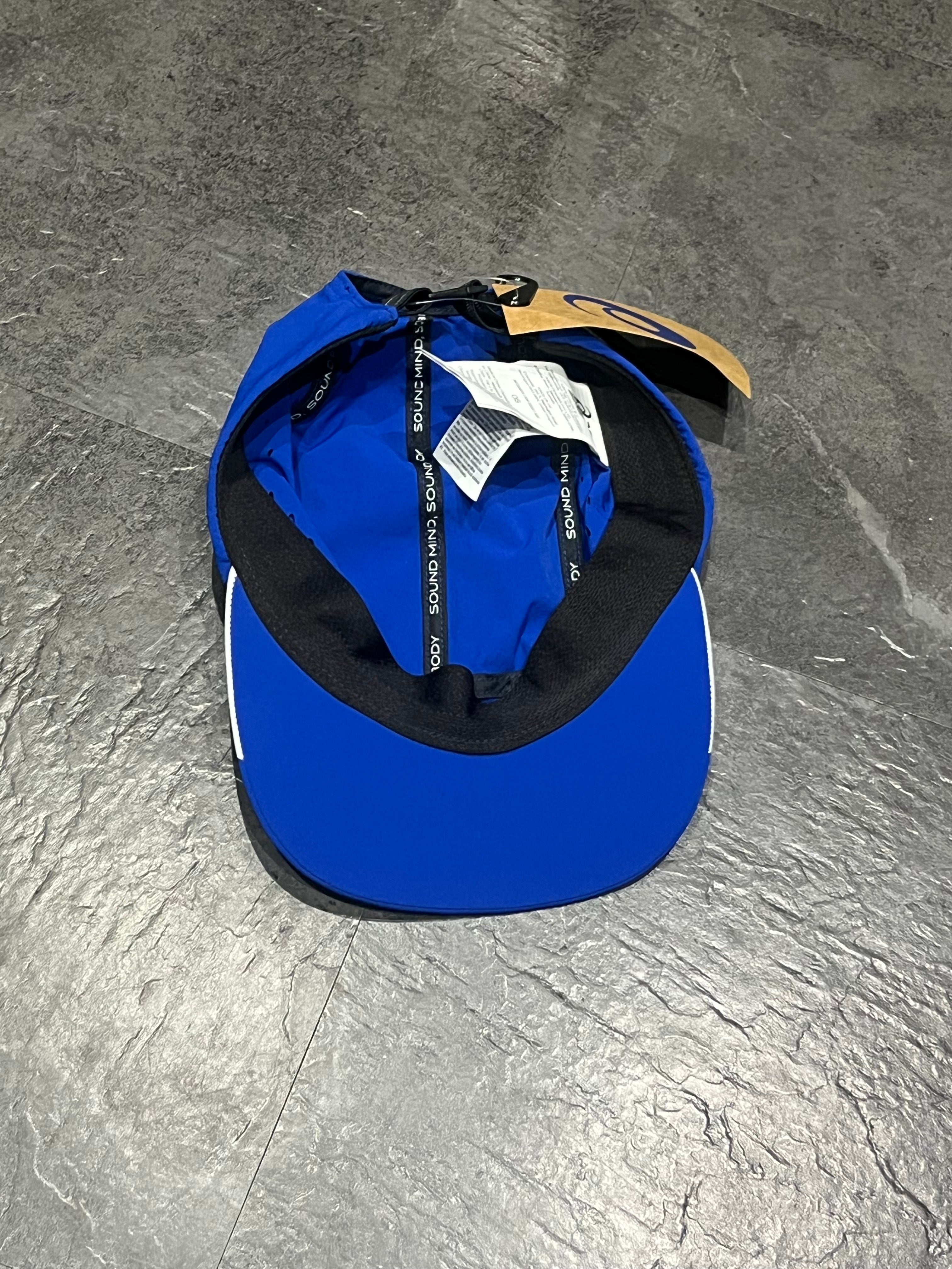 Blue ASICS Ultra Lightweight Running Cap