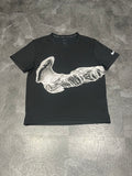 Black & White Nike Men’s Dri Fit Running Division “Bone” T Shirt