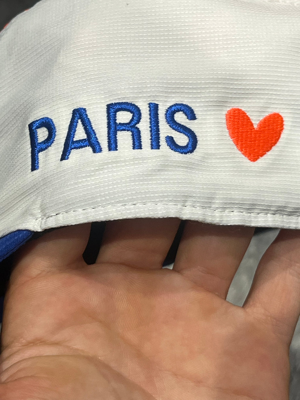 Asics X Paris Marathon Unisex 5 Panel Running Cap