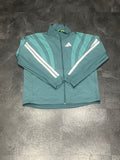 Teal Adidas Adizero Mens Archive Lightweight Running Jacket