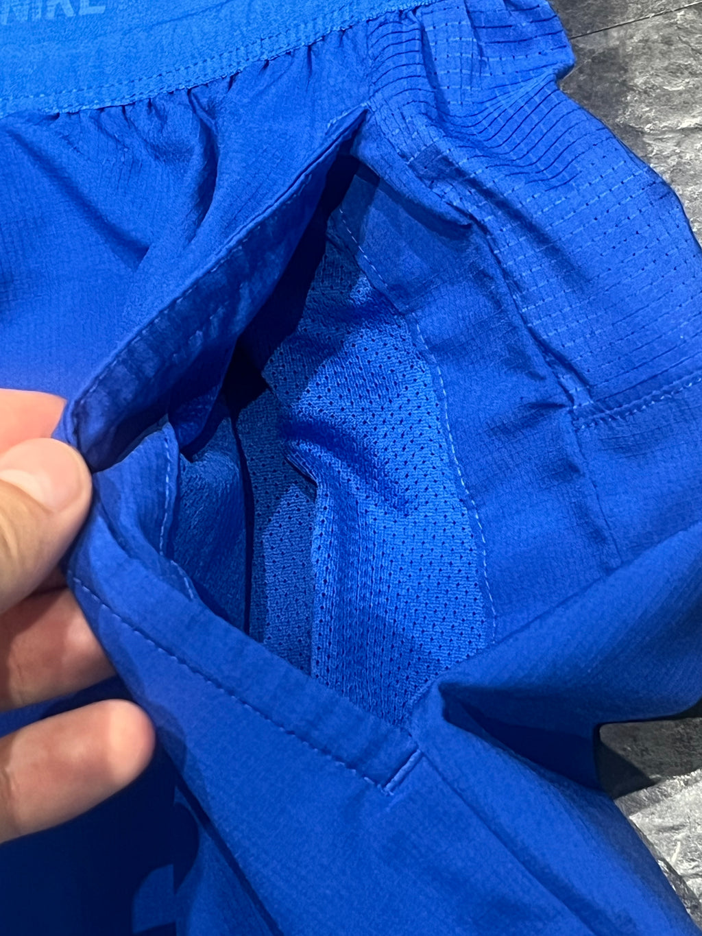 Blue Nike Men’s Dri Fit Flex Stride 7” Running Shorts