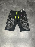 Black & Pink Adidas Adizero Mens Rheon Racing 1/2 Tights
