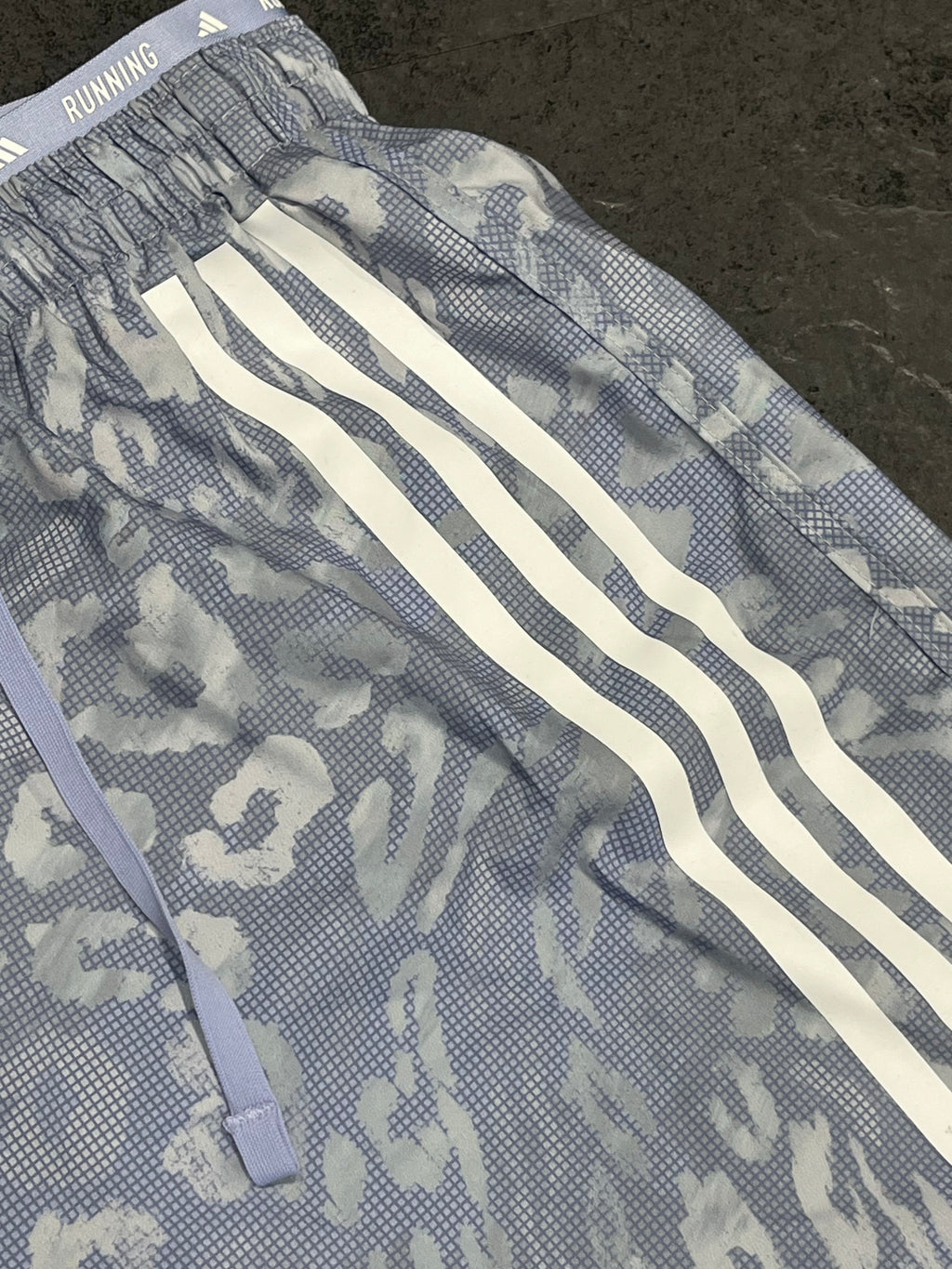 Violet Adidas Men’s Aeroready Own The Run 7” Brief Lined Running Shorts