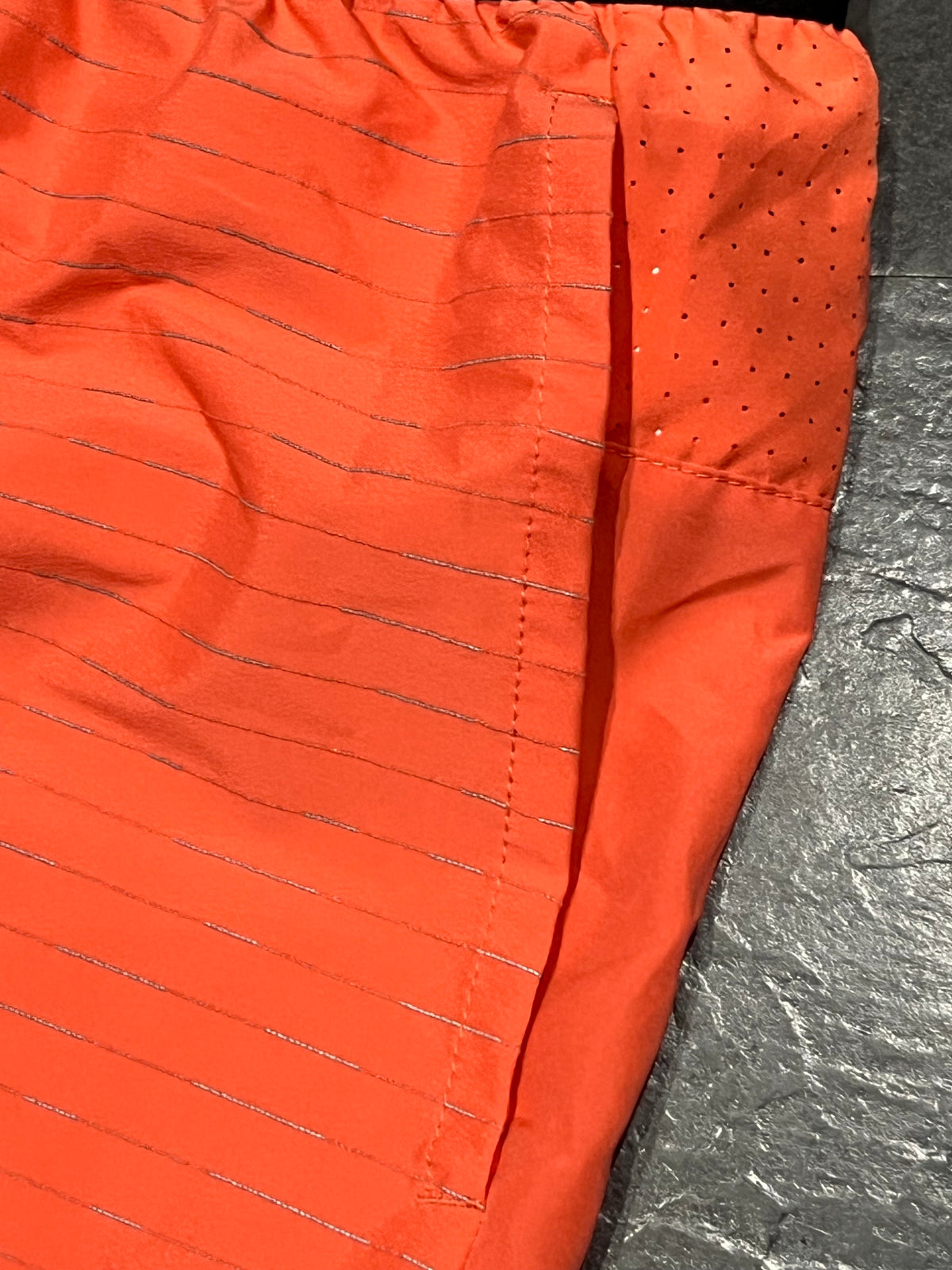 Orange Nike Men’s Dri Fit Running Division 5” Brief Lined Running Shorts
