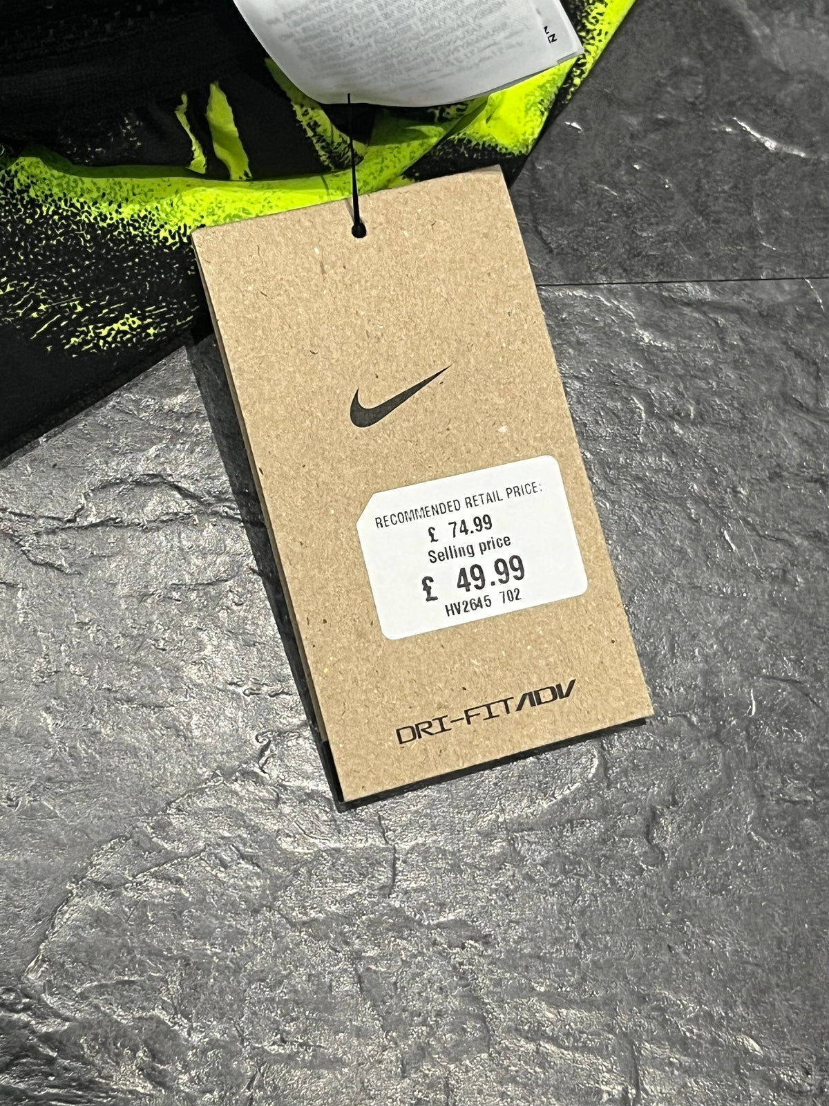 Black & Volt Green Nike Men’s Dri Fit ADV Aeroswift 2” Racing Split Shorts
