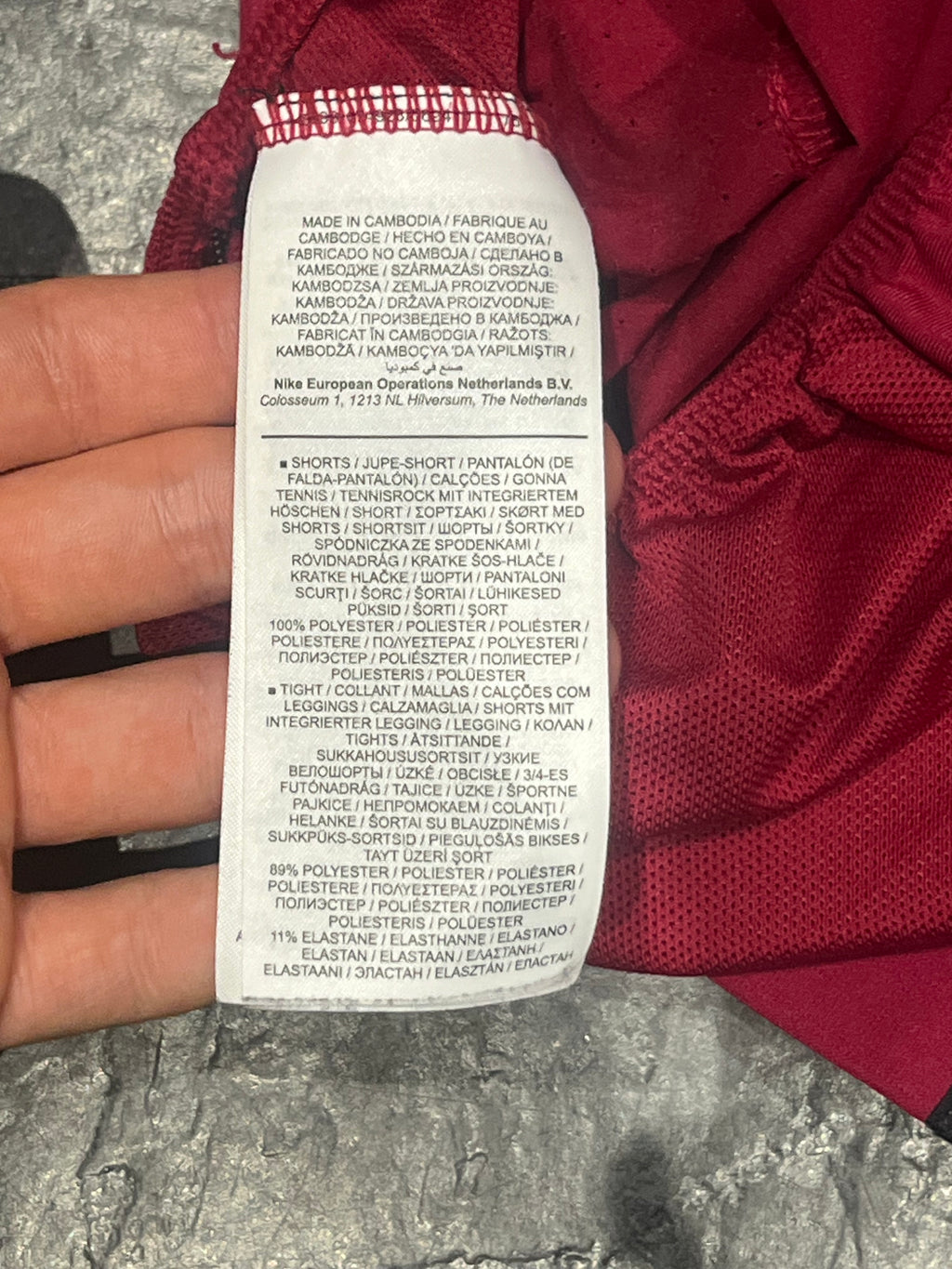 Berry Nike Men’s Dri Fit Flex Stride 5” Brief Lined Running Shorts
