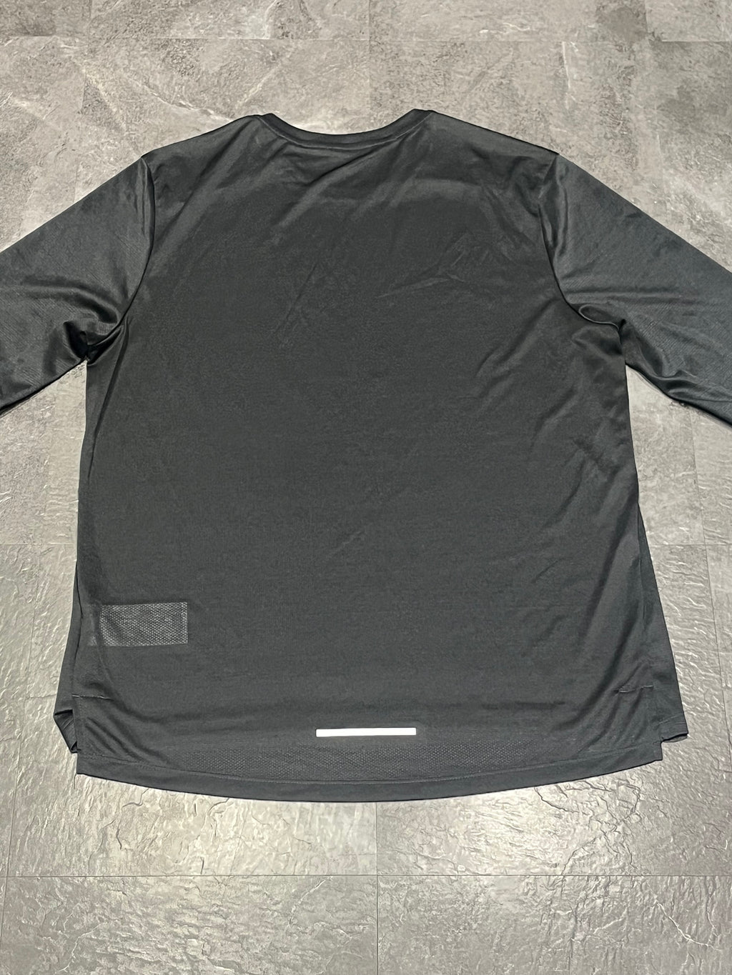 Black Nike Men’s Dri Fit Miler Long Sleeve Running Top