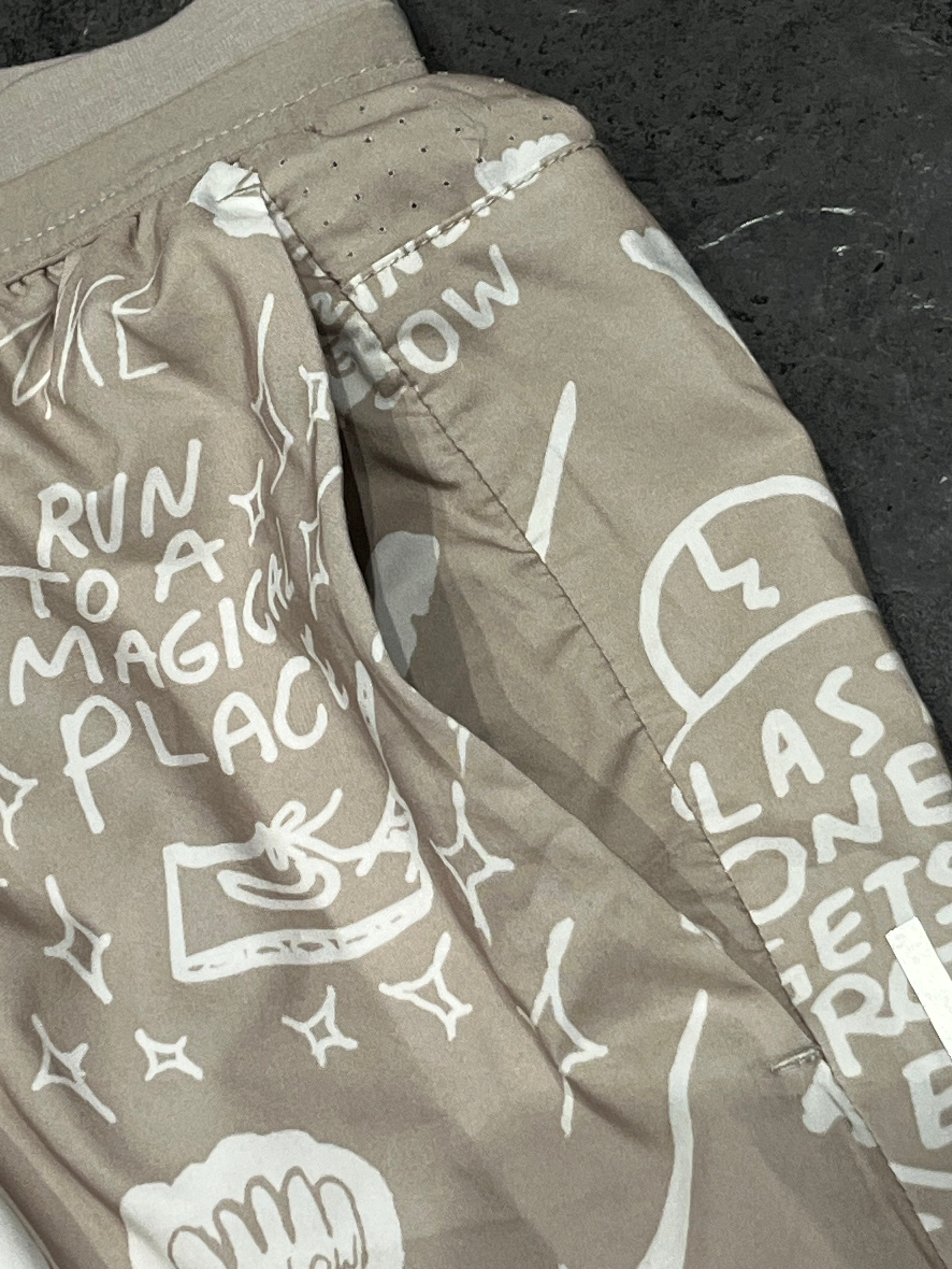 Beige Nike A.I.R Nathan Bell Men’s Dri Fit Flex Stride 7” Running Shorts