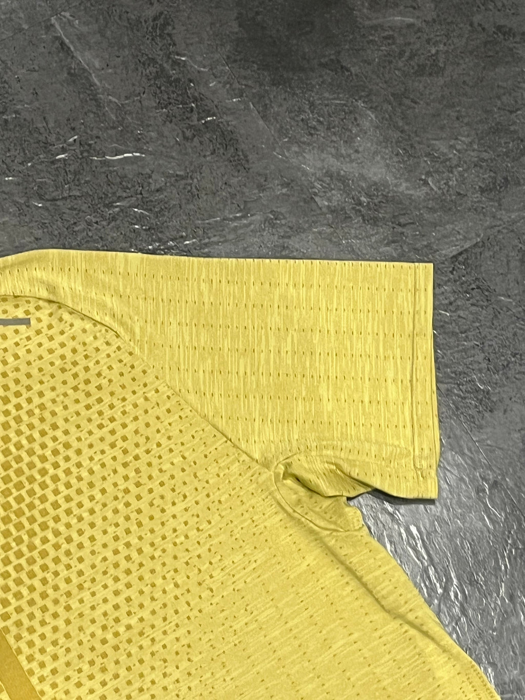 Gold Yellow Nike Men’s Dri Fit ADV Running T Shirt