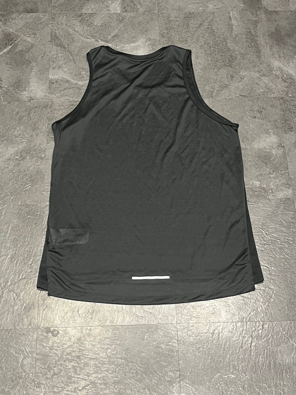 Black Nike Men’s Dri Fit Miler Running Vest