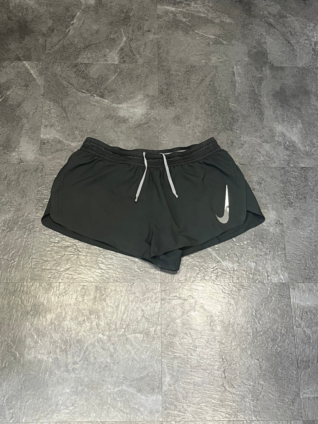 Black Nike Men’s Dri Fit ADV Aeroswift Racing Split Shorts