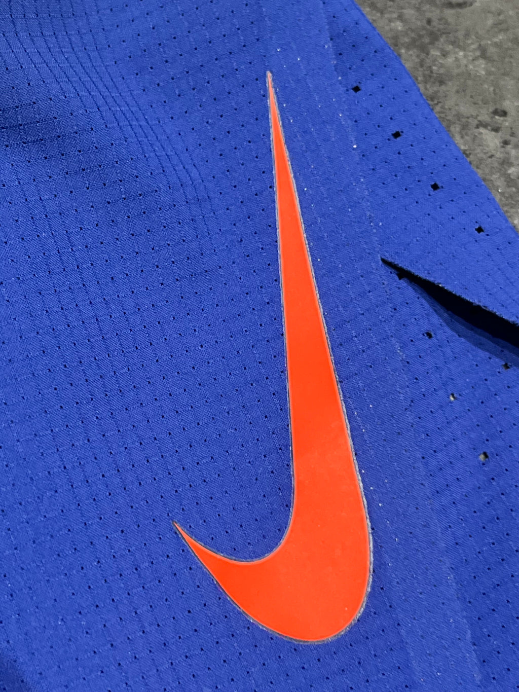 Blue & Orange Nike Men’s Dri Fit ADV Aeroswift 2” Racing Split Shorts