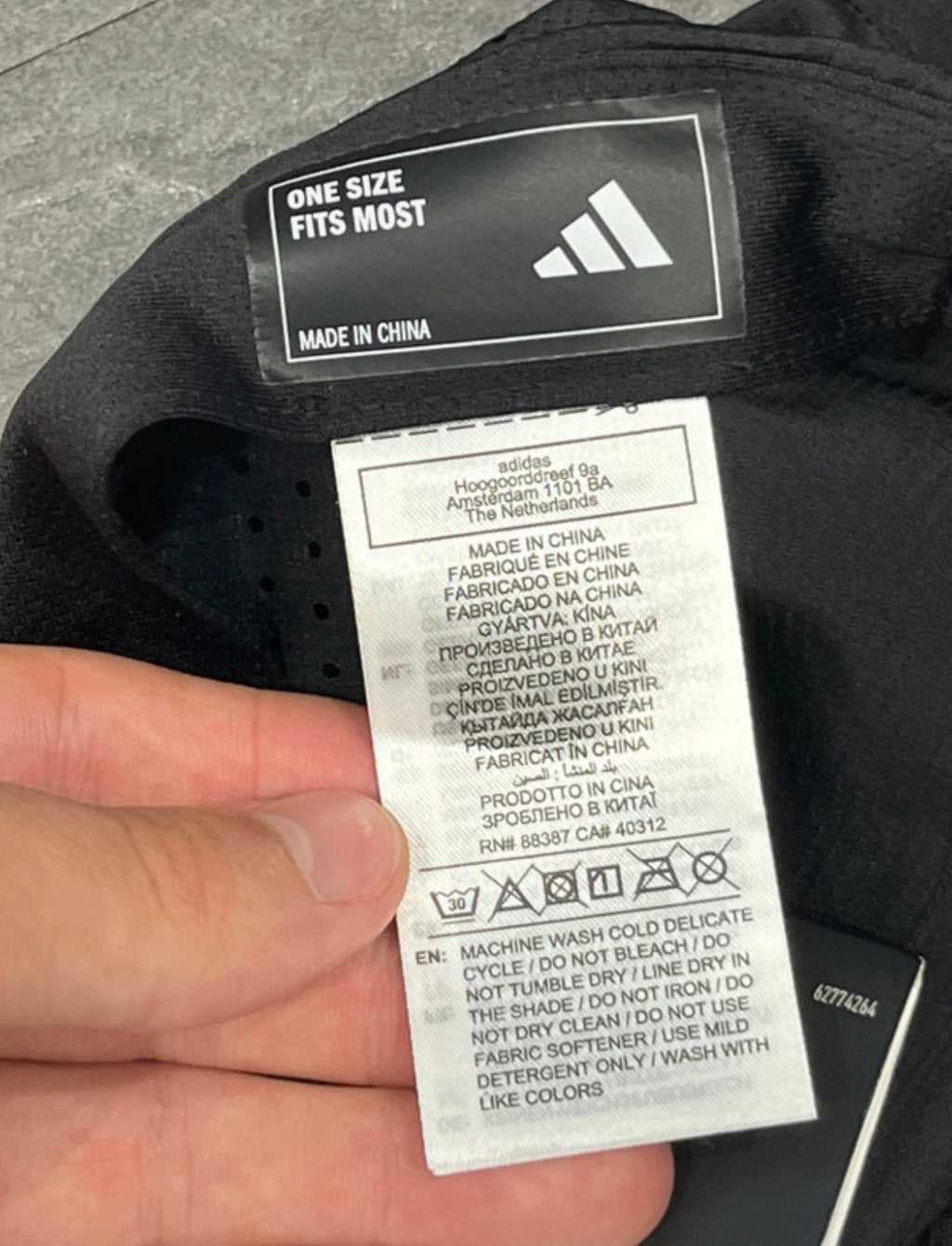 Black Adidas Men’s Adizero Climacool Running Cap