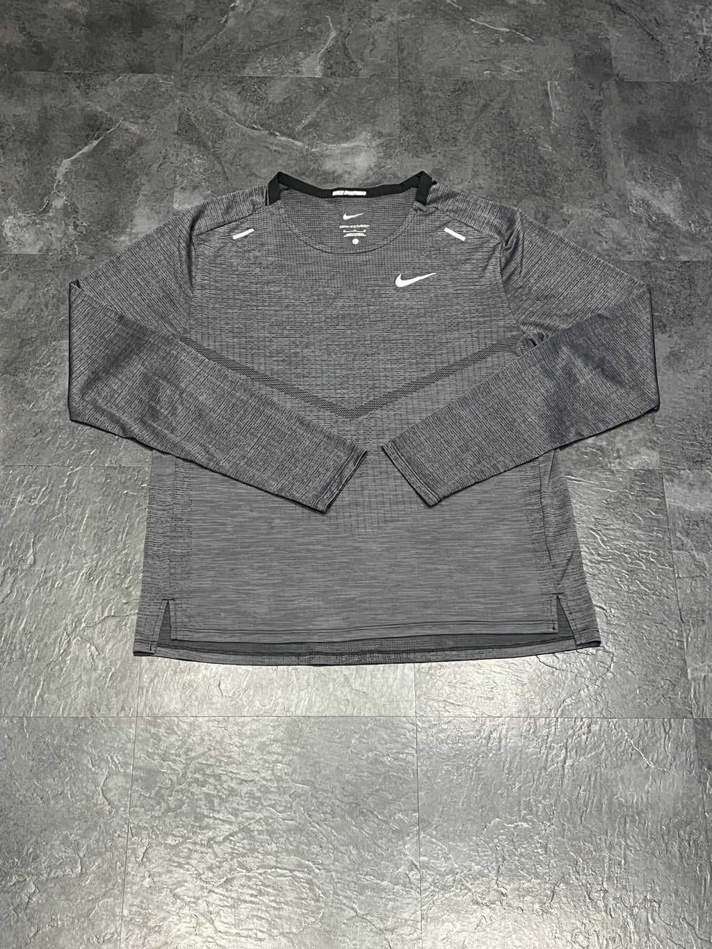 Dark Grey Nike Men’s Dri Fit ADV Long Sleeve Top