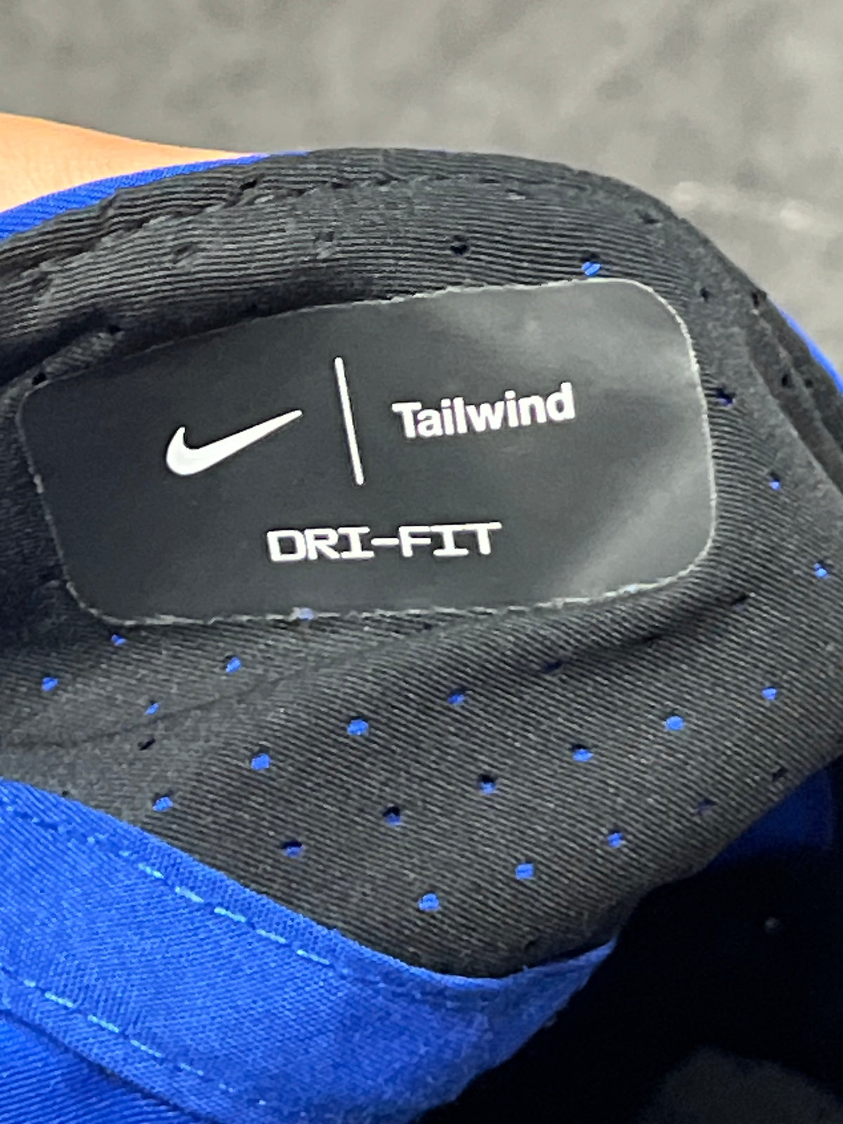 Blue Nike “Great Britain” Dri Fit Tailwind Running Cap - Unisex