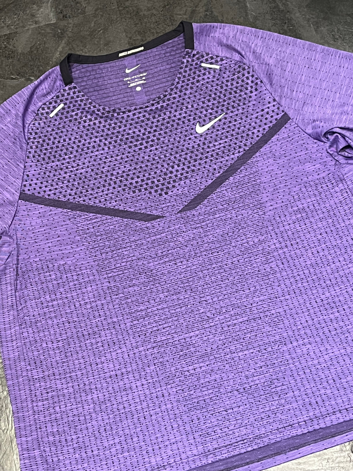 Purple Nike Men’s Dri Fit ADV Running T Shirt