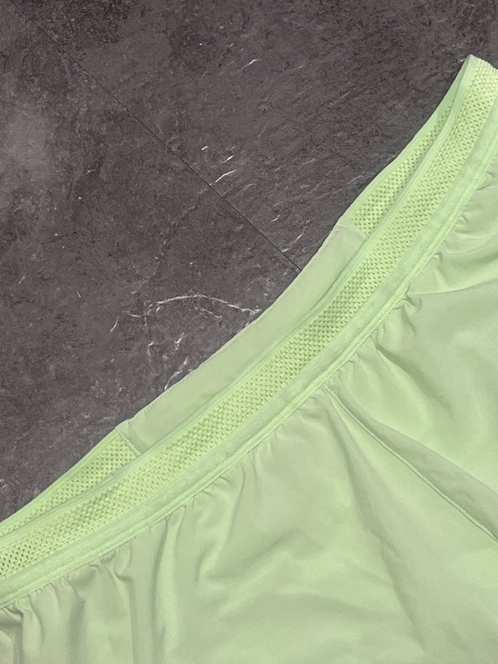 Vapour Green Nike Men’s Dri Fit ADV Aeroswift 2” Racing Split Shorts