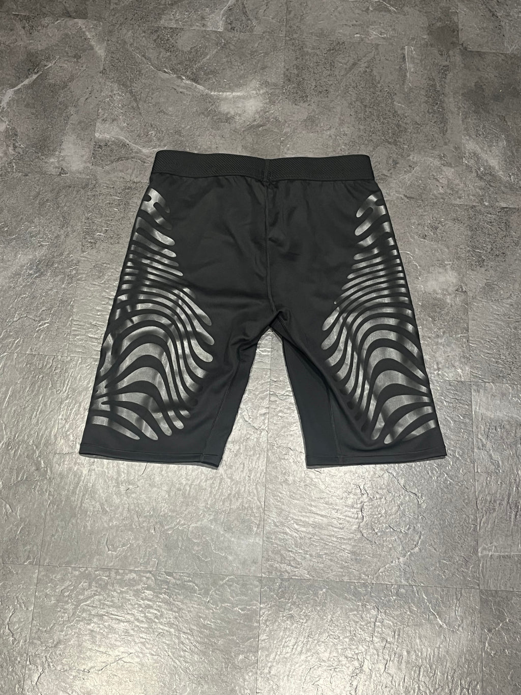 Black & Pink Adidas Adizero Mens Rheon Racing 1/2 Tights