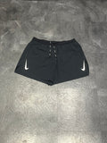 Black Nike Men’s Dri Fit ADV Aeroswift 4” Racing Split Shorts