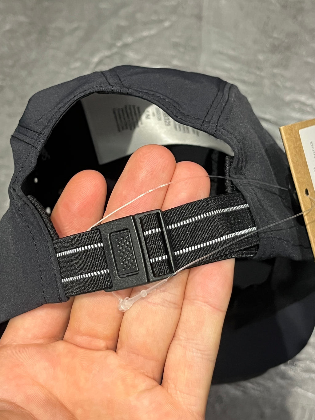 Performance Black Asics Lightweight Running Cap - Unisex