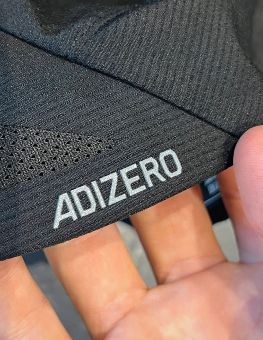 Black Adidas Adizero Climacool Running Cap