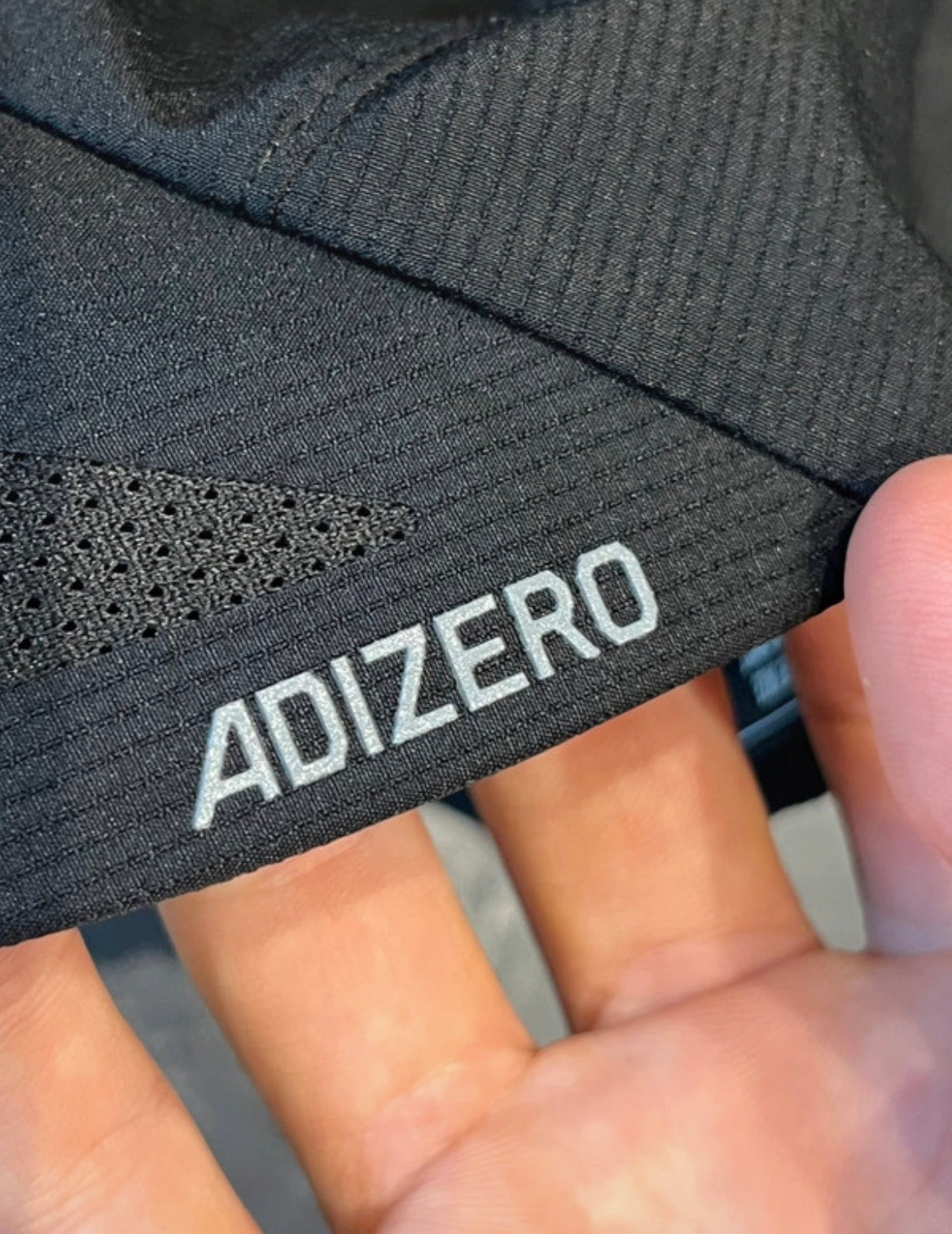 Black Adidas Adizero Climacool Running Cap