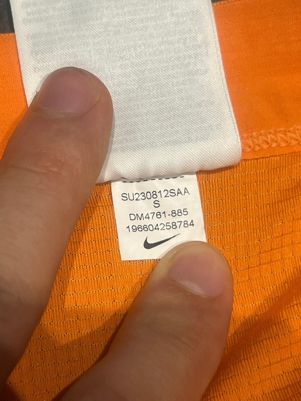 Orange Nike Men’s Dri Fit Flex Stride 7” Brief Lined Running Shorts