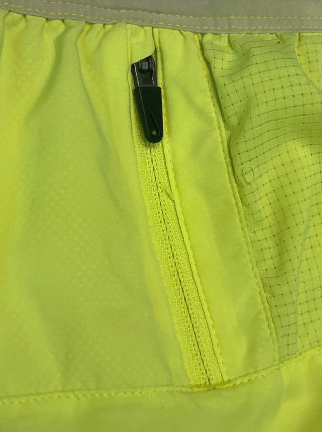 Neon Yellow Nike Men’s Dri Fit Flex Stride Running Shorts