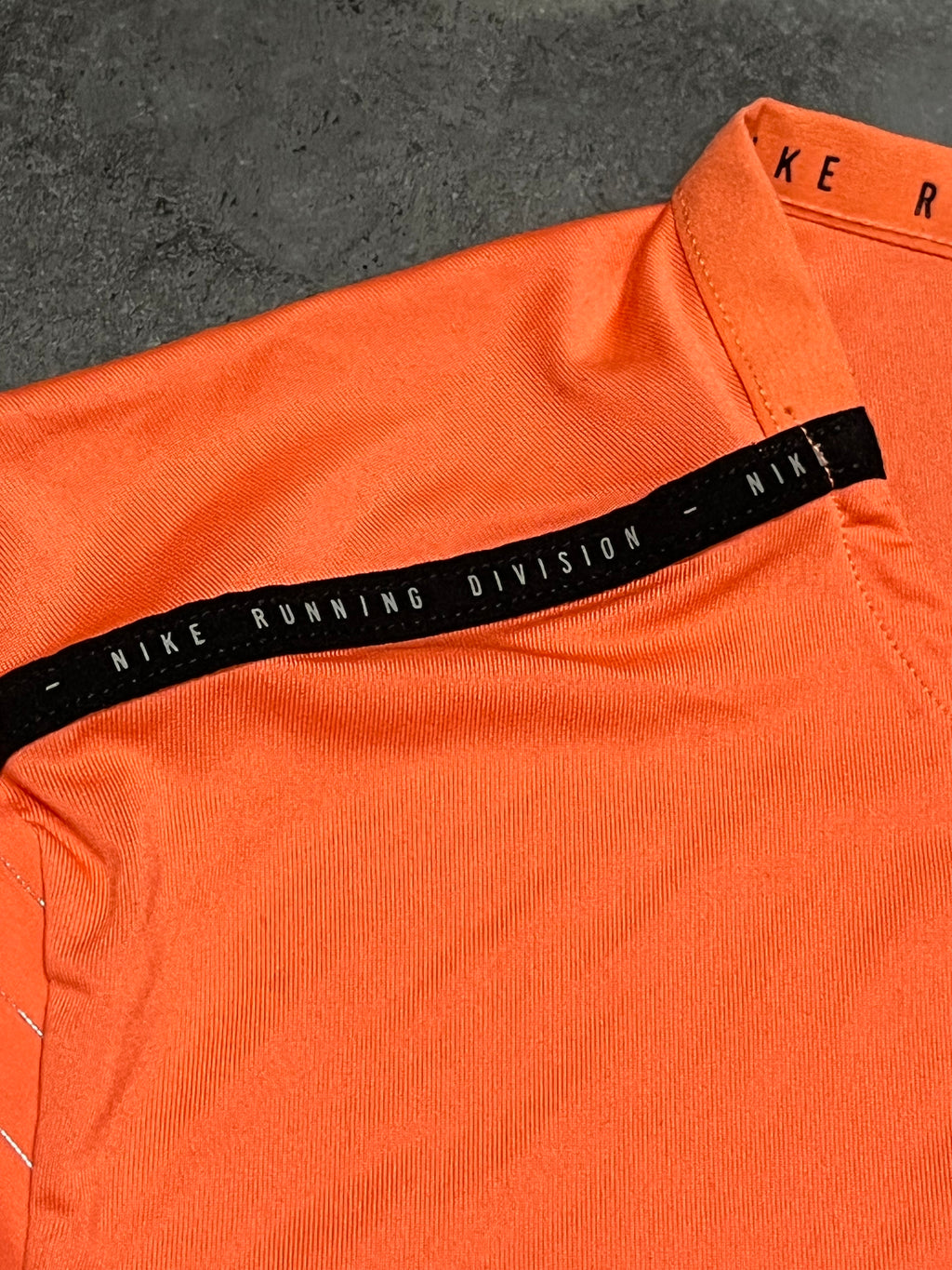 Orange Nike Men’s Dri Fit Rise 365 Running Division T Shirt